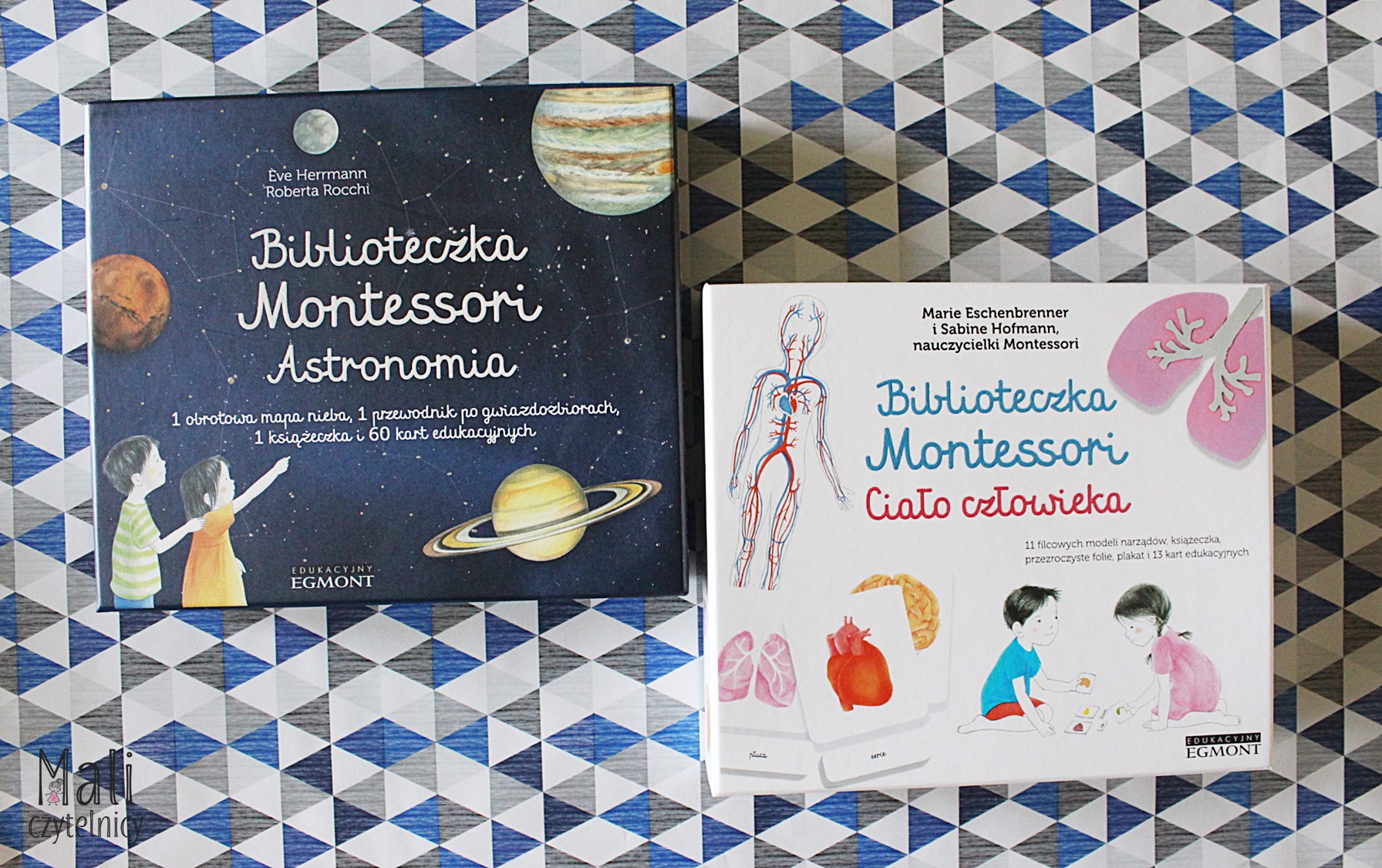 Biblioteczka Montessori: Astronomia i Ciało człowieka