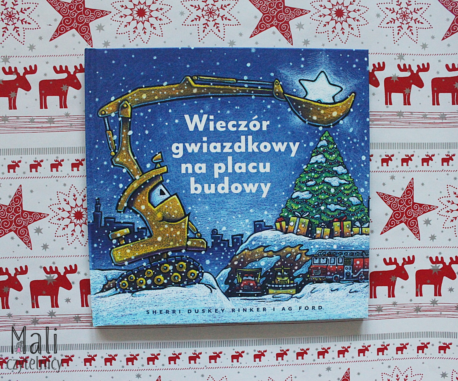 Wieczór gwiazdkowy na placu budowy