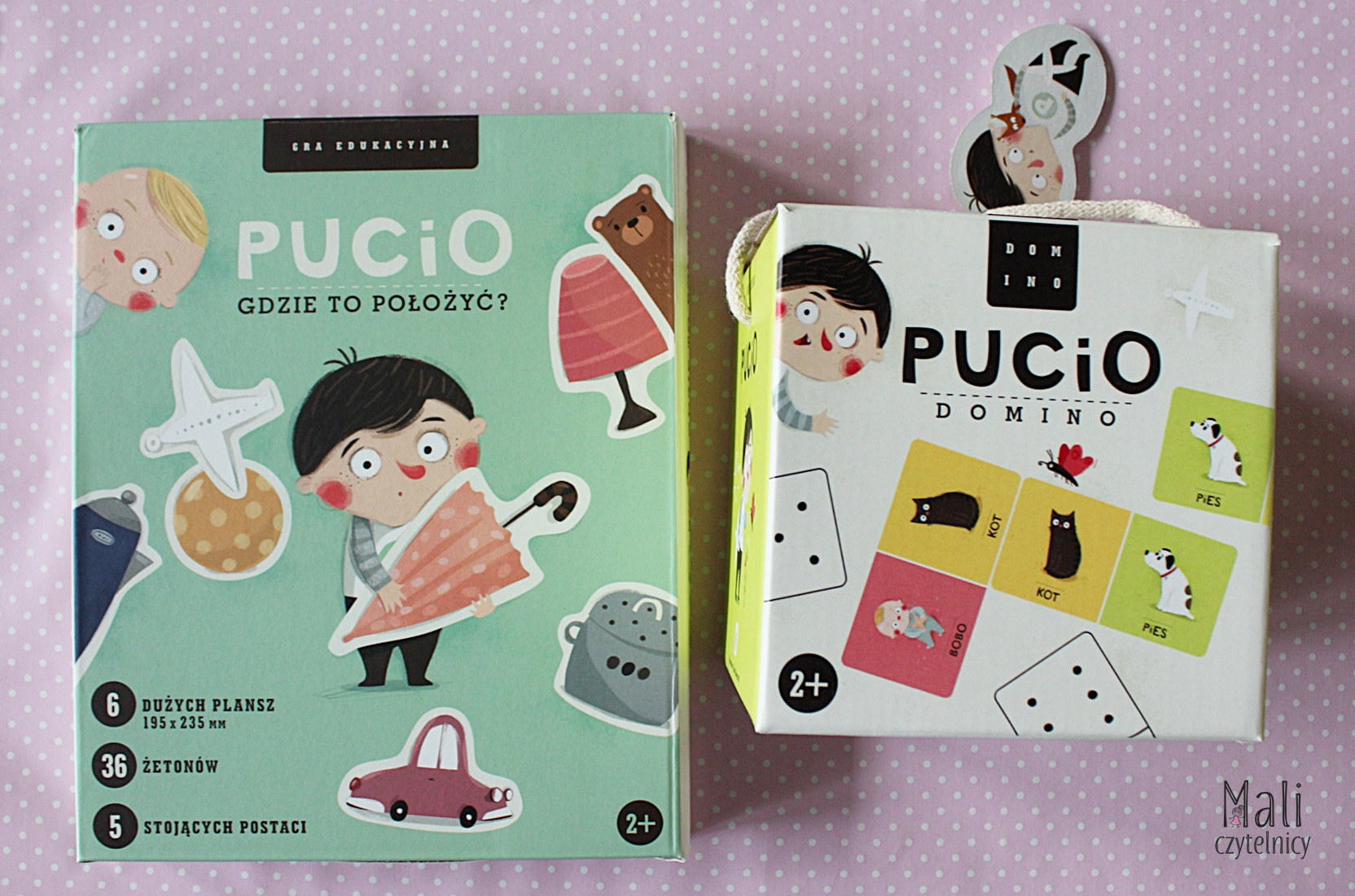 Pucio. Gdzie to położyć? / Pucio. Domino