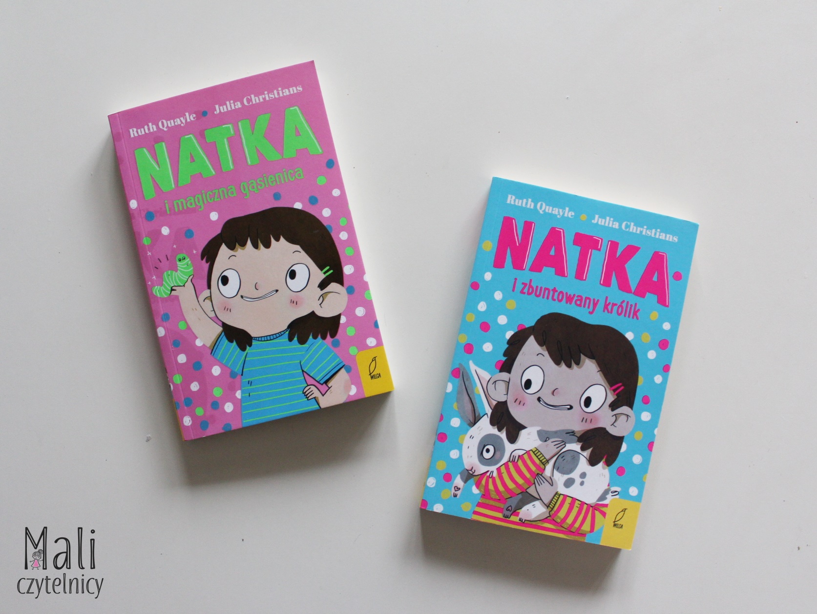 Natka i zbuntowany królik / Natka i magiczna gąsienica