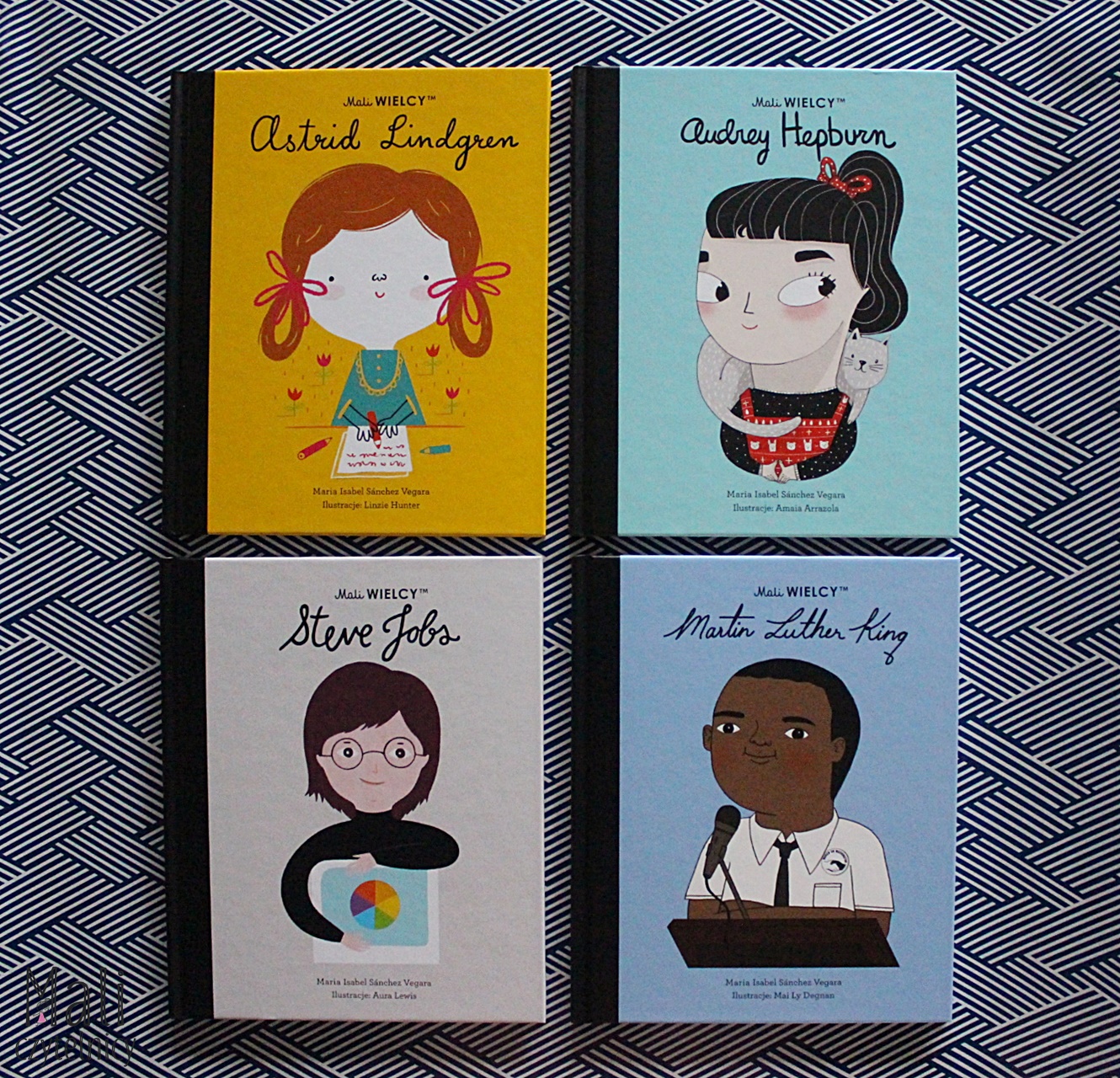 Seria Mali Wielcy: Astrid Lindgren, Audrey Hepburn, Steve Jobs, Martin Luther King