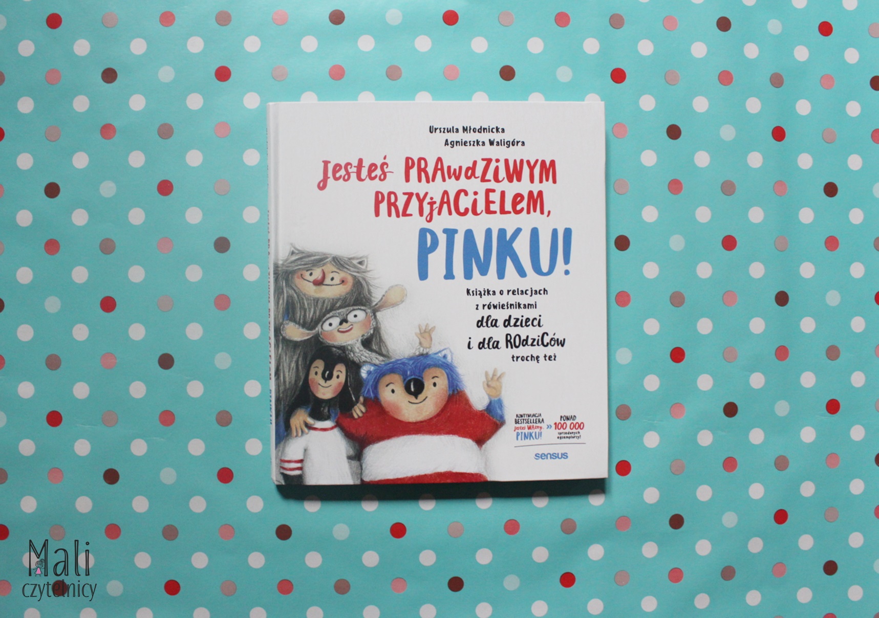 Jesteś prawdziwym przyjacielem, Pinku! Książka o relacjach z rówieśnikami dla dzieci i rodziców trochę też