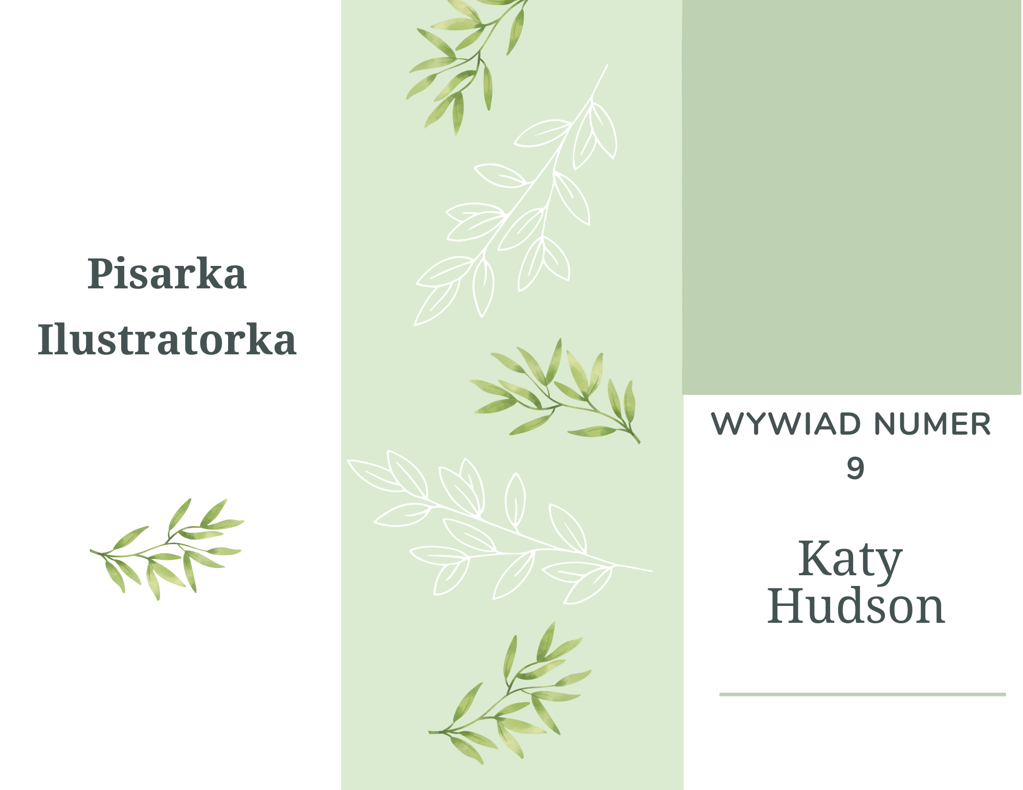 Wywiad z Katy Hudson / Interview with Katy Hudson