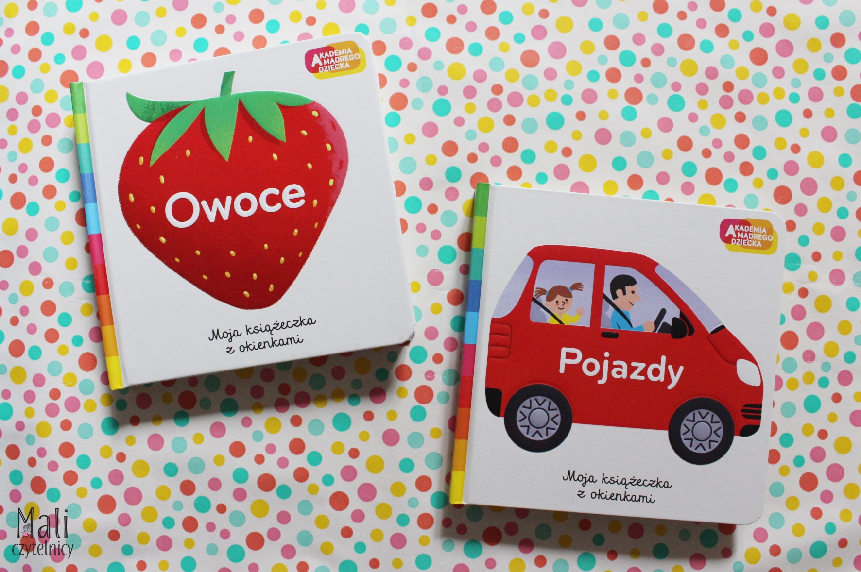 Seria Moja książeczka z okienkami: Owoce / Pojazdy