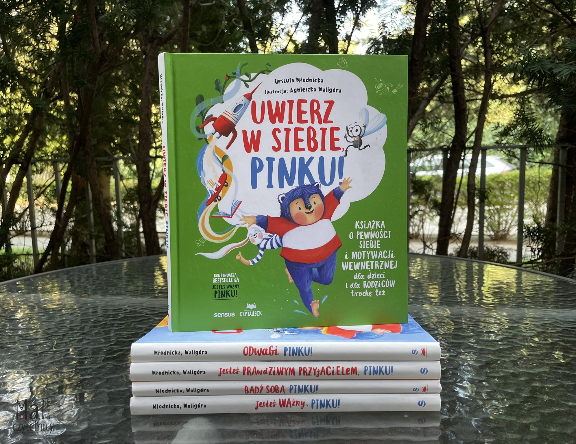 Uwierz w siebie, Pinku! Książka o pewności siebie i motywacji wewnętrznej dla dzieci i rodziców trochę też