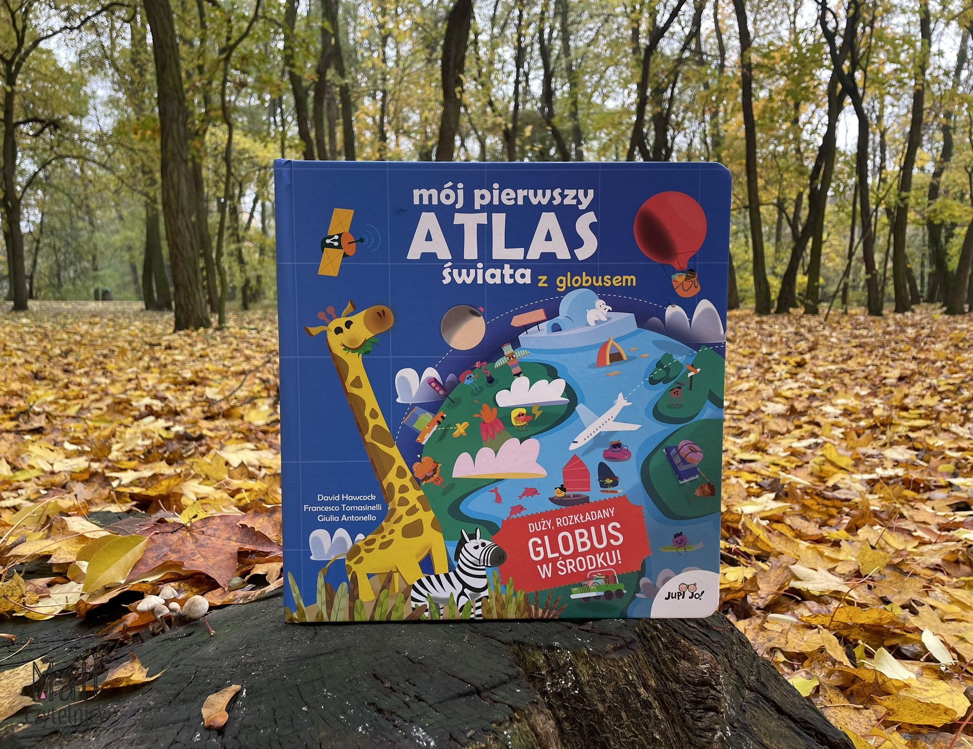 Mój pierwszy atlas świata z globusem