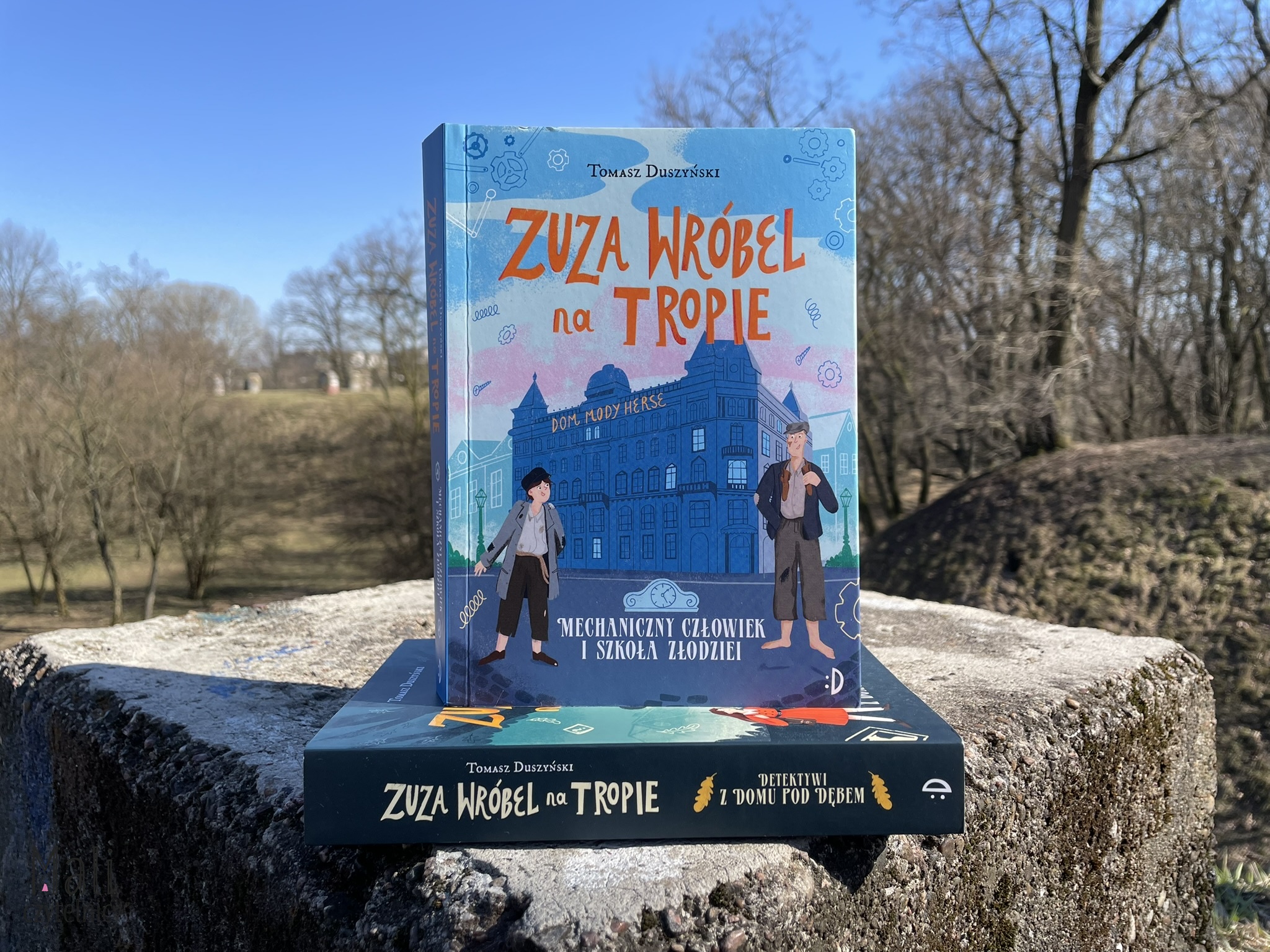 Zuza Wróbel na tropie. Tom 2. Mechaniczny Człowiek i szkoła złodziei