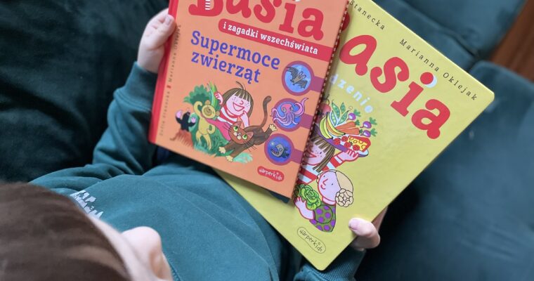Basia i jedzenie / Basia i zagadki wszechświata. Supermoce zwierząt