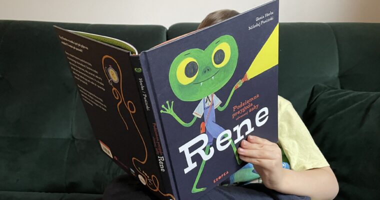 Podziemna przygoda odważnej żaby Rene