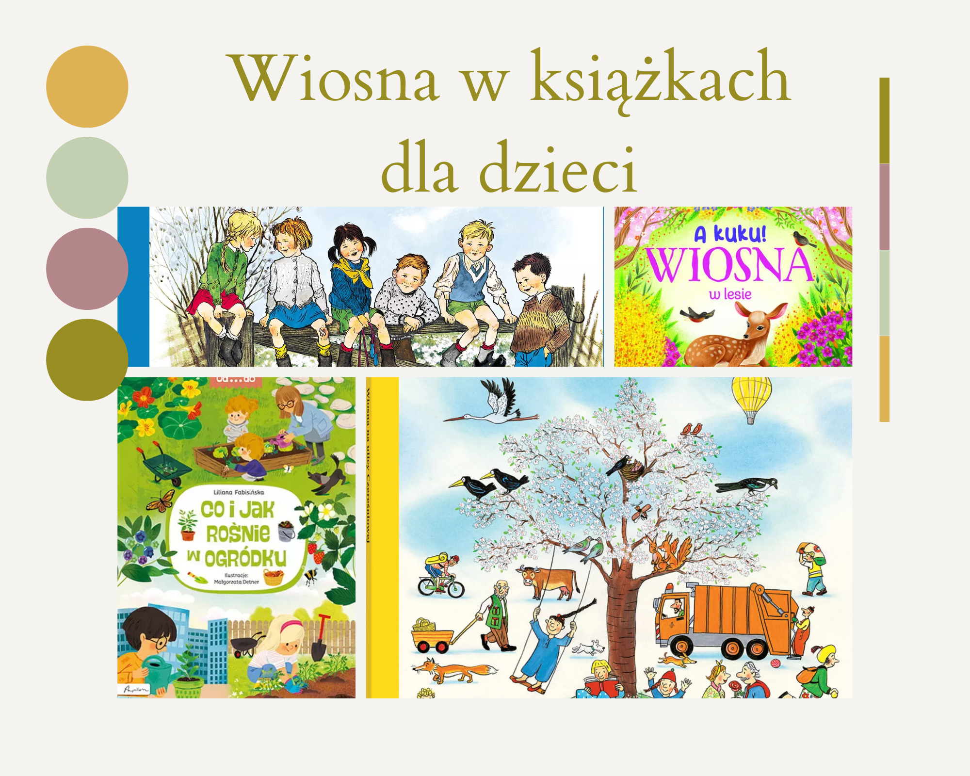 Wiosna w książkach dla dzieci