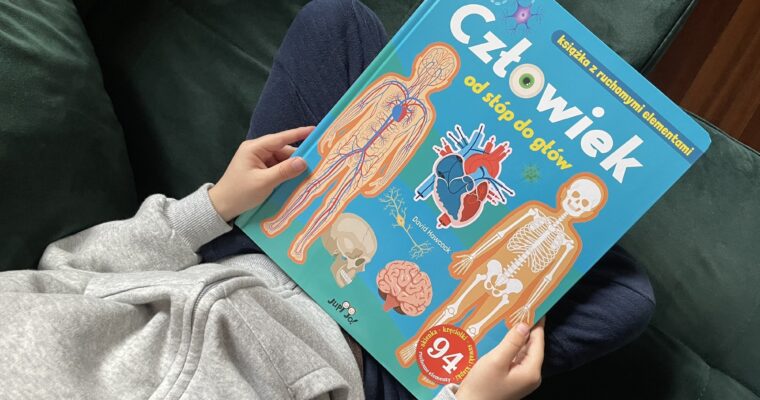Człowiek od stóp do głów. Książka z ruchomymi elementami