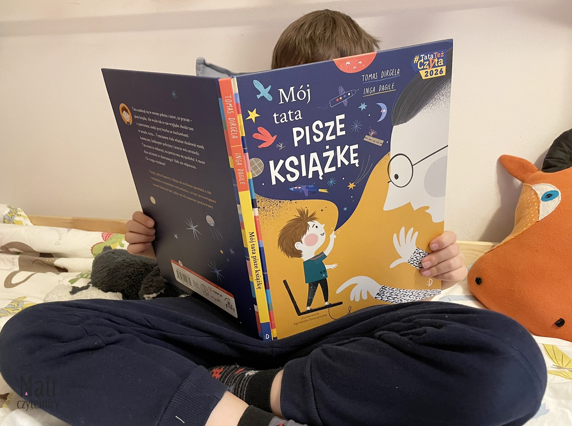 Mój tata pisze książkę – Patronat